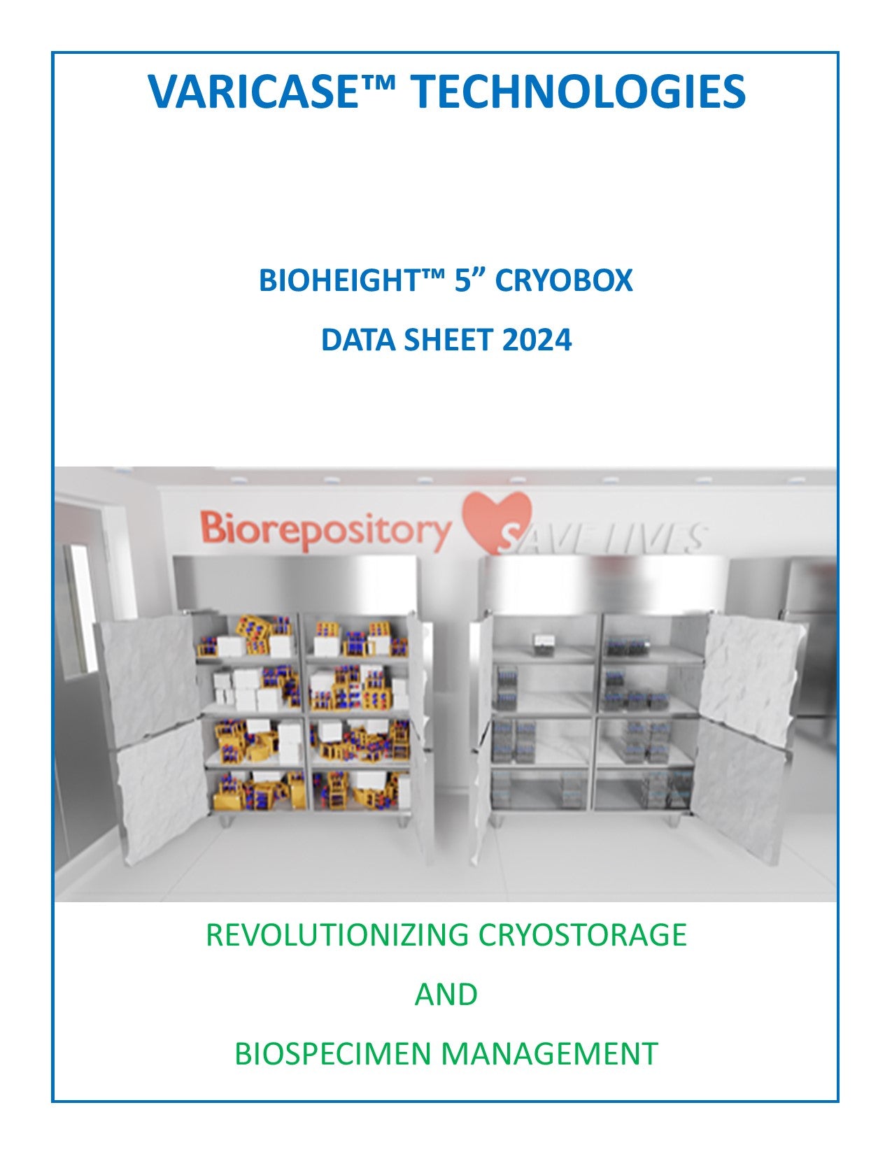 BioHeight™ 5 Cryobox - 1 Case of 12 cryoboxes