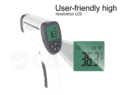 Non-Contact Infrared Thermometers - CE CERTIFIED - 5PCS